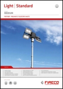 FIRECO TELESCOPIC LIGHT AND STANDARD MAST