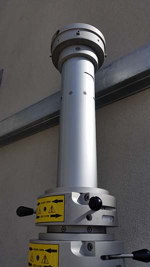 Fireco Telescopic "Super Steady" Positive Locking Pneumatic Masts